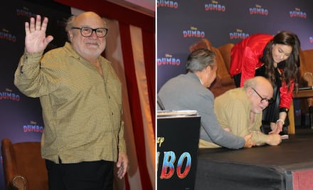 Danny DeVito sufre caída en presentación de “Dumbo” en México