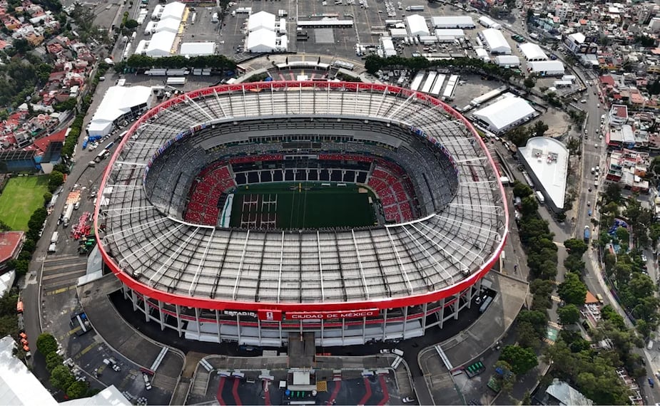 Así luce el estadio Cuidad de México Foto: Diego Prado/ EL UNIVERSAL