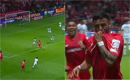 VIDEO: Alexis Vega 'vacuna' a Pumas y besa escudo del Toluca