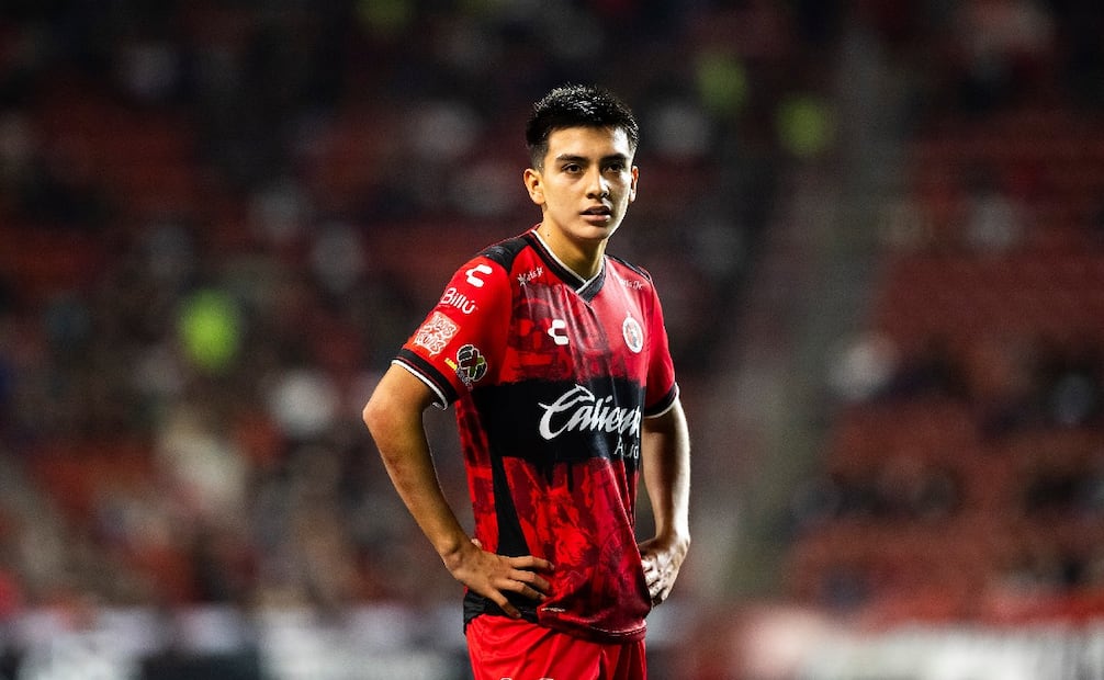 Gilberto Mora en la Jornada 1 con Xolos Foto: Imago7