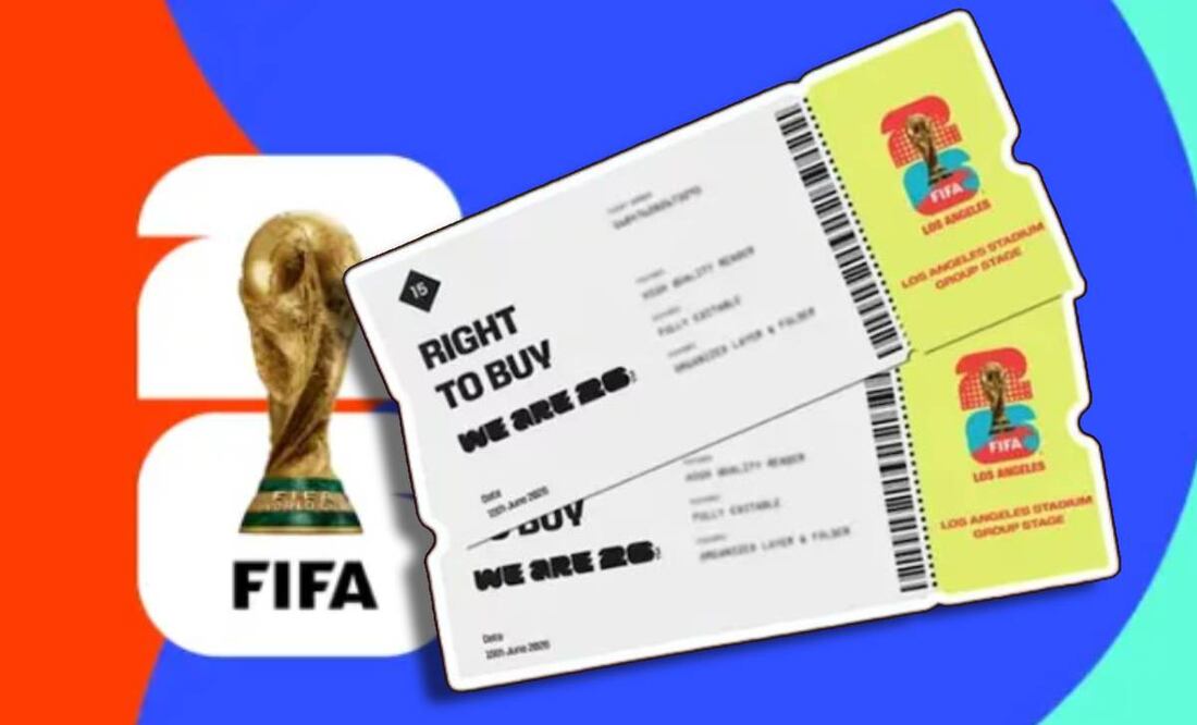Se reciben más de un millón de solicitudes para comprar boletos del Mundial 2026. FOTO: Especial