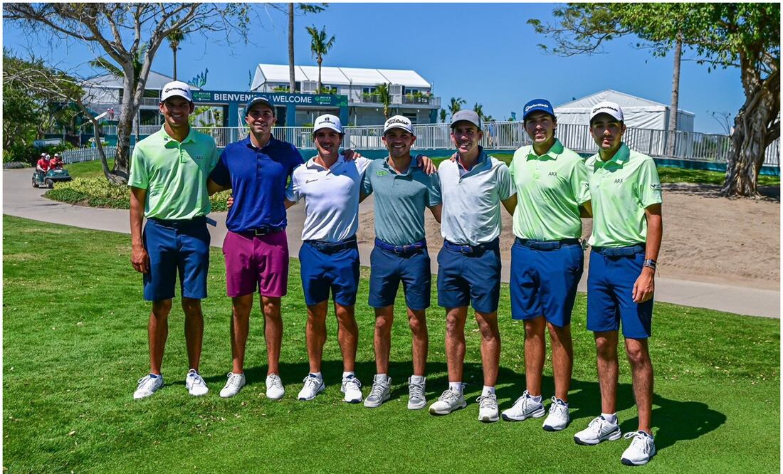 Mexicanos en el Mexico Open Vidanta / FOTO: Cortesía Mexico Open at Vidanta