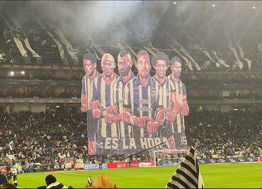 Así fue el impresionante recibimiento a Rayados en la Vuelta de la Semifinal vs Atlético San Luis