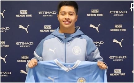 Mexicano, Alex Alcalá, debutó con gol en el Manchester City