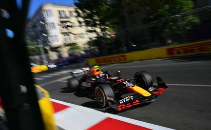 Checo Pérez admite sentirse frustrado tras terminar el GP de Azerbaiyán