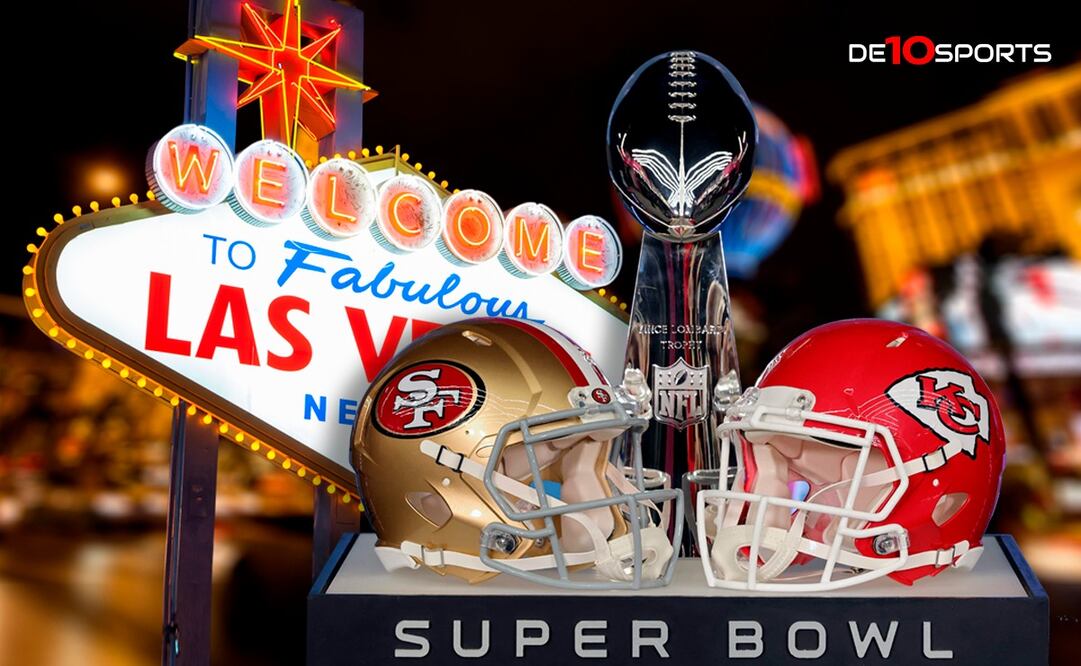 Las Vegas es la sede del Super Bowl LVIII