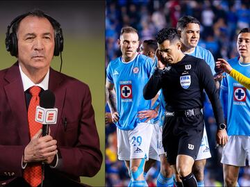 Mario Carrillo sale en defensa de Cruz Azul y de Carlos Rotondi: “Por sentido común, nunca es penal”