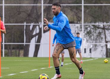 ¡Sergio Ramos debutará este fin de semana! Y saldrá como capitán ante Atlético de San Luis