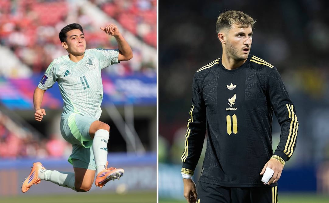 Santiago Giménez le deseó suerte a la Selección Mexicana Sub-20 ante Argentina en el Mundial. Foto: Especial