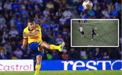 Malagón marcó un golazo desde media cancha en una cascarita en la que participó. Foto: Especial