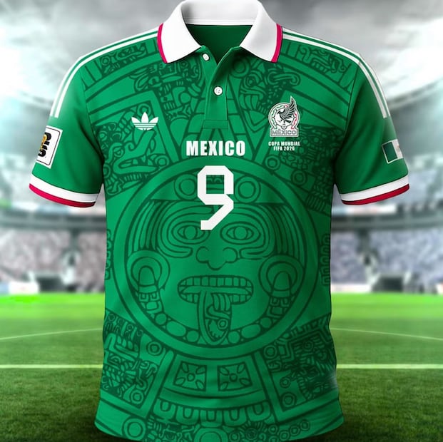 La probable camiseta para el Mundial 2026