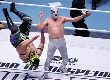 El Hijo del Santo amenazó con desenmascararse; la afición gritó "¡Fraude!"