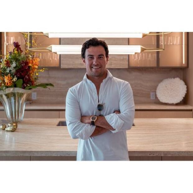 Checo Pérez presumió en redes sociales su nueva casa en Miami. Foto: Especial