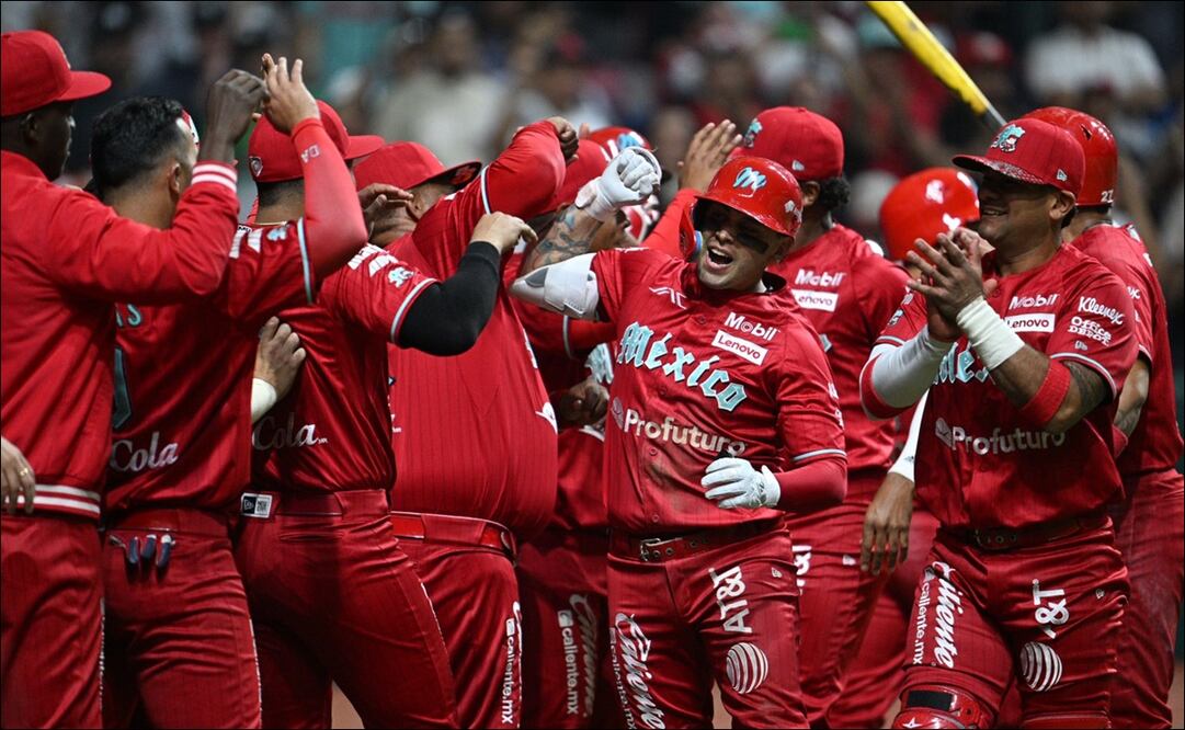 Los Diablos Rojos del México volvieron a vencer a los Yankees de Nueva York en una serie histórica / FOTO: @DiablosRojosMX