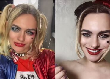 Anastasyia, la “tiktoker” rusa que es idéntica a Harley Quinn