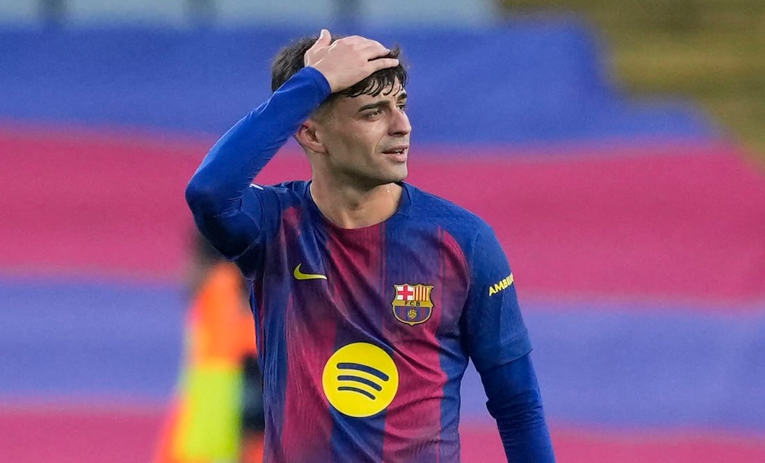 Pedri, centrocampista de Barcelona, en festejo de gol - Foto: EFE