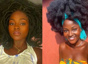 Luego de ser Miss Ghana y modelo, deja los lujos para regresar a su aldea