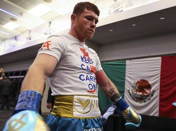 Canelo Álvarez no fue elegido como el "mejor boxeador del año"