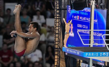 Avanzan Randal Willars y Kevin Berlín a la Semifinal de la plataforma 10m de Juegos Olímpicos