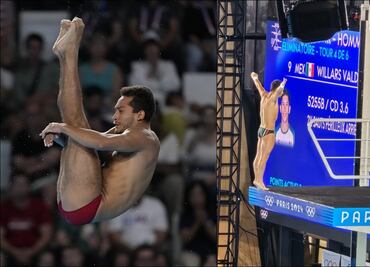 Avanzan Randal Willars y Kevin Berlín a la Semifinal de la plataforma 10m de Juegos Olímpicos