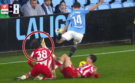 ¡Terrorífica lesión! Luka Romero, el 'Messi Mexicano', recibió una fuerte patada en la cabeza que lo mandó al hospital