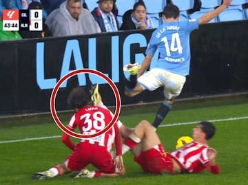 ¡Terrorífica lesión! Luka Romero, el 'Messi Mexicano', recibió una fuerte patada en la cabeza que lo mandó al hospital