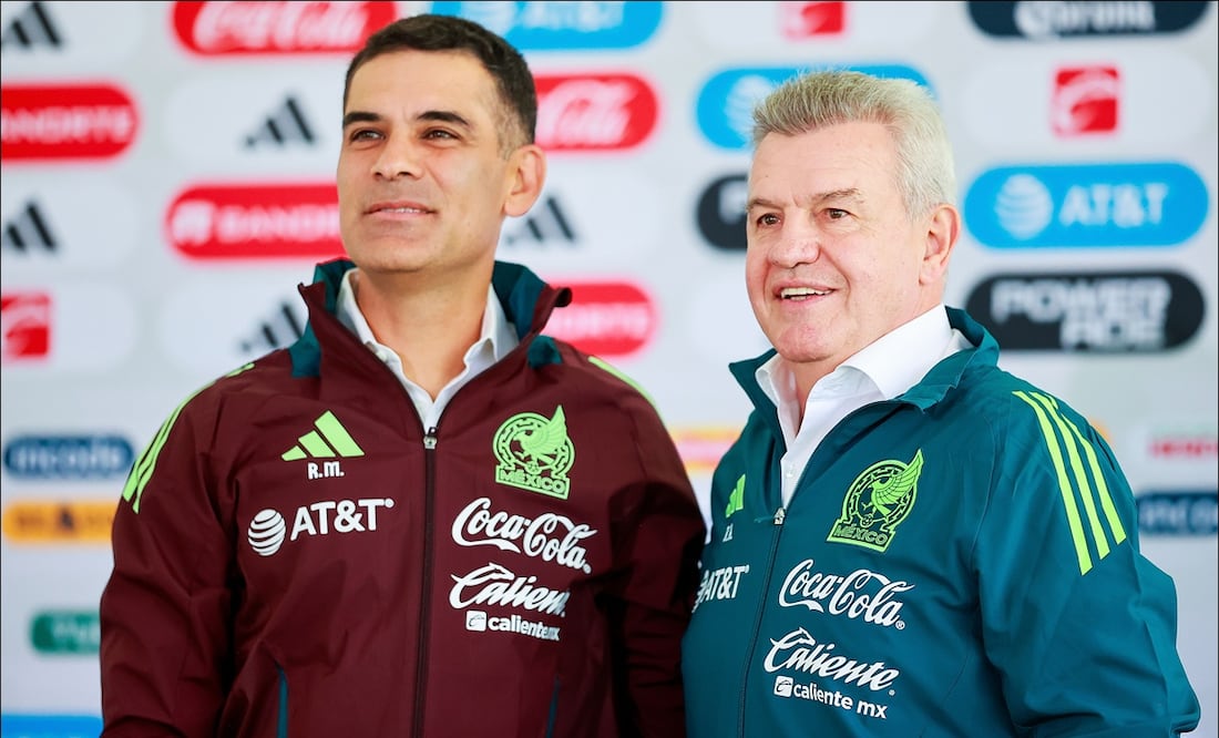 Rafael Márquez y Javier Aguirre. FOTO: Imago7