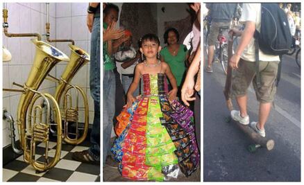 10 personas que llevaron el reciclaje al extremo