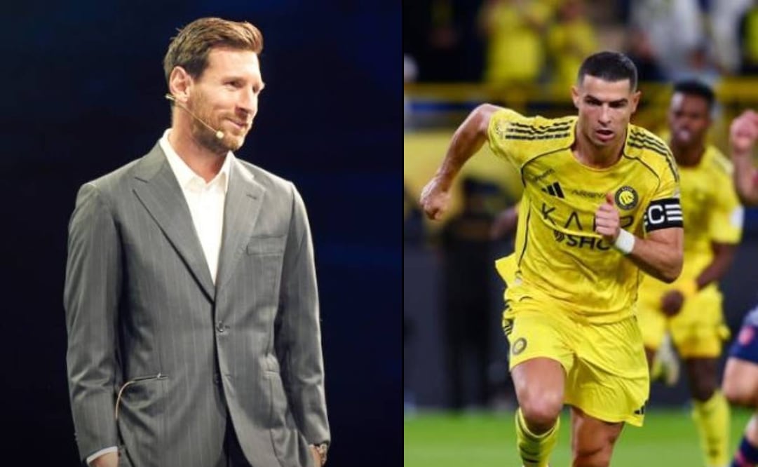 Lionel Messi y Cristiano Ronaldo. FOTOS: Especiales