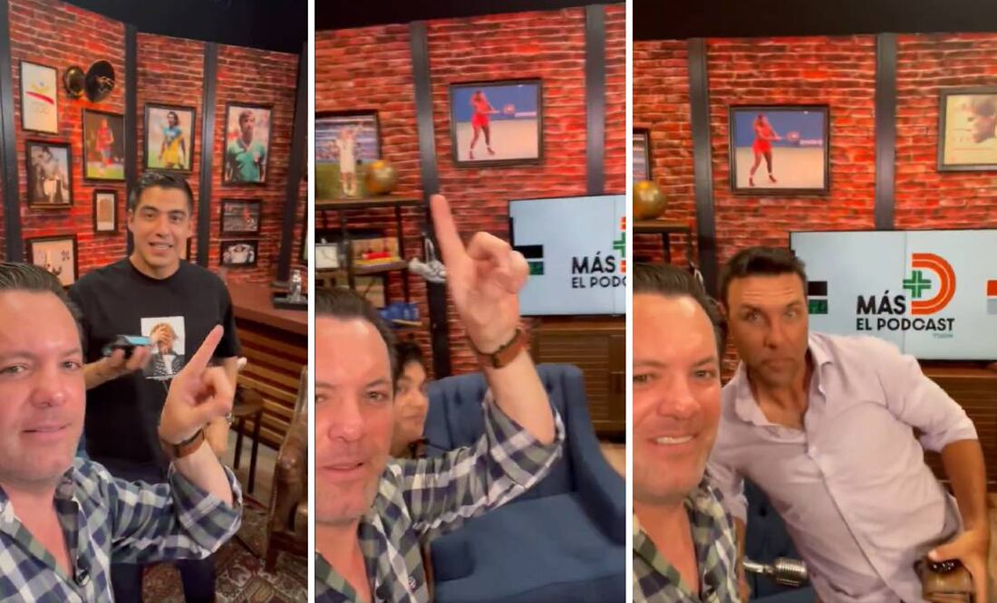 El hijo de José Ramón Fernández estuvo en Televisa y desató especulaciones de su contratación. Foto: Especial