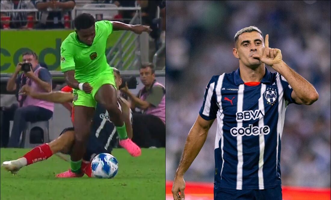 Avilés Hurtado terminó con fractura y tuvo que ir al quirófano tras la entrada de Berterame. FOTO: Capturas