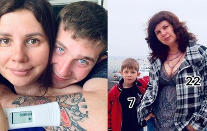 Influencer rusa se embaraza de su hijastro de 20 años