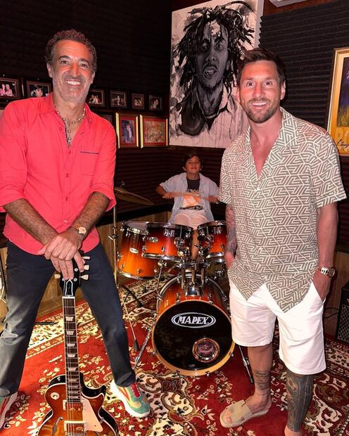 Lionel Messi y Gerardo Gerry Cea. Fuente: Instagram @gerry_cea