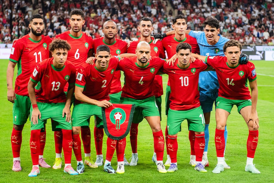 Selección de Marruecos, durante las eliminatorias para el Mundial de 2026 - Foto: AP