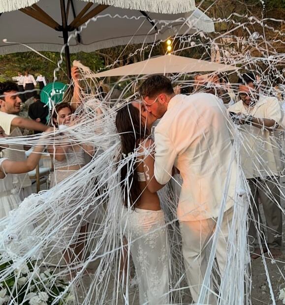 Fotos de la boda entre Santiago Giménez y Fernanda Serrano