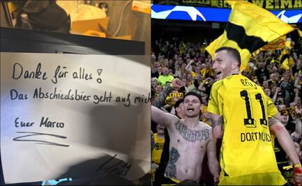 Marco Reus le invitó una cerveza a cada aficionado que fue a su despedida con el Borussia Dortmund
