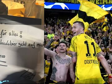 Marco Reus le invitó una cerveza a cada aficionado que fue a su despedida con el Borussia Dortmund