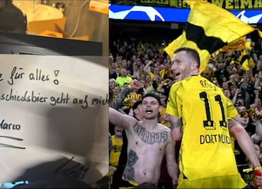 Marco Reus le invitó una cerveza a cada aficionado que fue a su despedida con el Borussia Dortmund