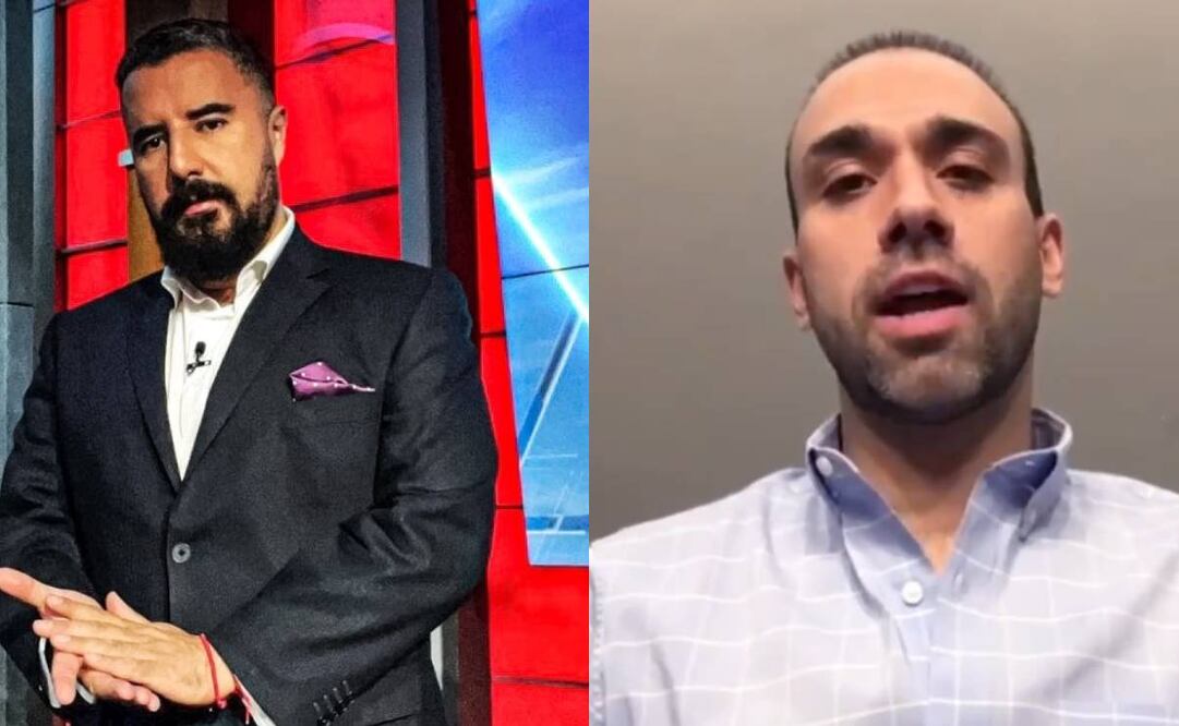 Álvaro Morales nunca esperó la respuesta de su compañero. Foto: Especial.