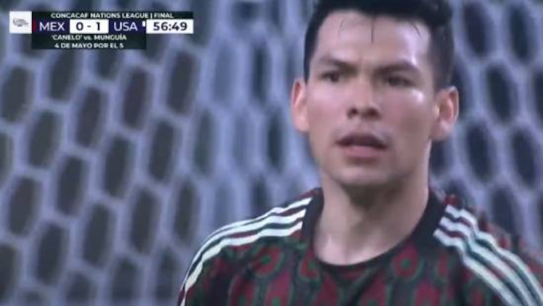 En la Final de Concacaf Nations League ante Estados Unidos fue el último partido de Chucky Lozano con la Selección Mexicana. Foto: Especial