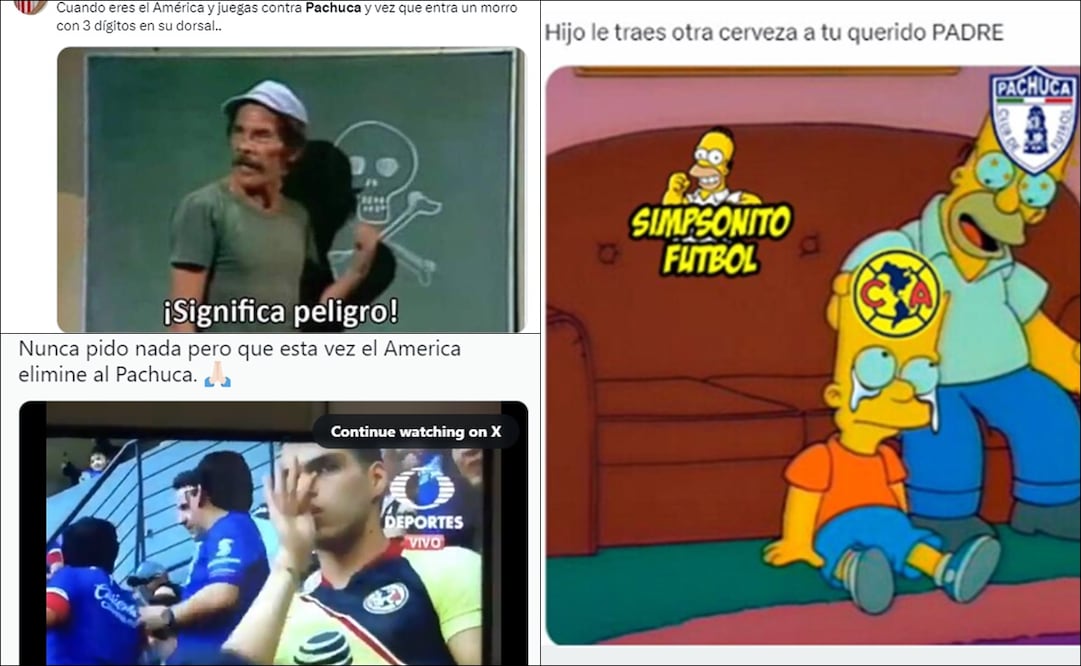 Los mejores memes del choque que tendrán América y Pachuca. FOTOS: Especiales
