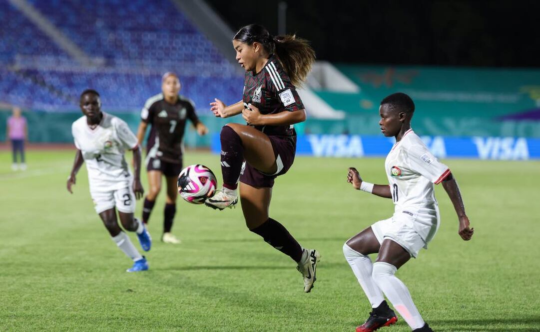 México no pudo conseguir ninguna victoria en el mundial. Foto: @Miseleccionfem