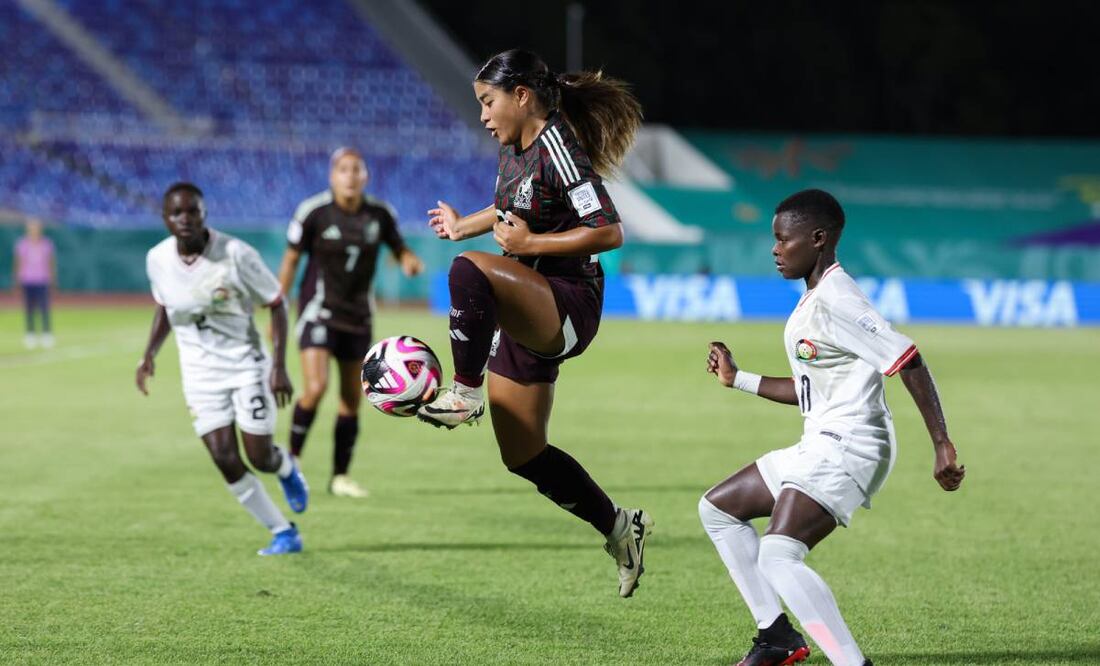 México no pudo conseguir ninguna victoria en el mundial.  Foto: @Miseleccionfem