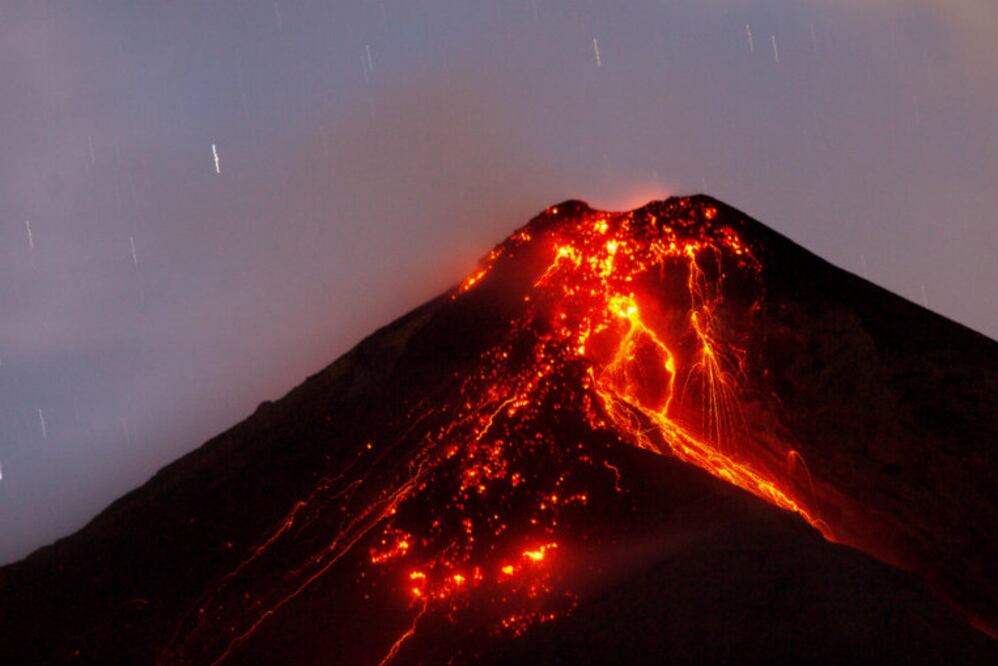 Volcán de Fuego, Guatemala. EFE/Esteban Biba (2018)