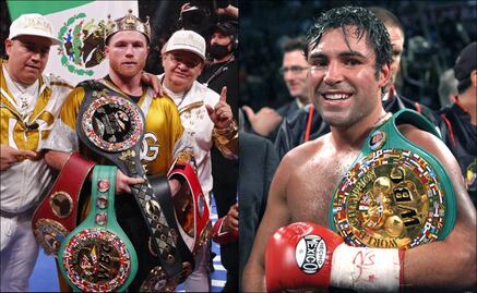 Oscar de la Hoya envió una indirecta al Canelo Álvarez: "Tiene miedo"