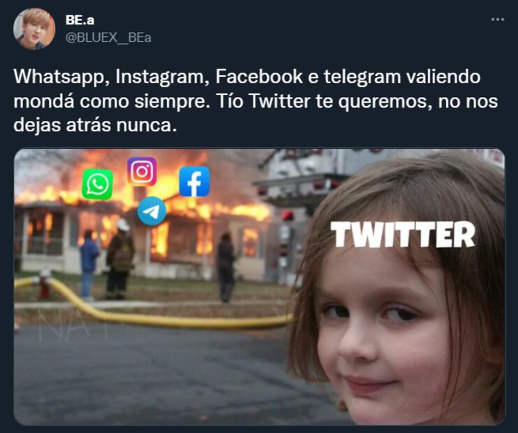 Los 10 mejores memes de la caída de Facebook, Instagram y Whatsapp