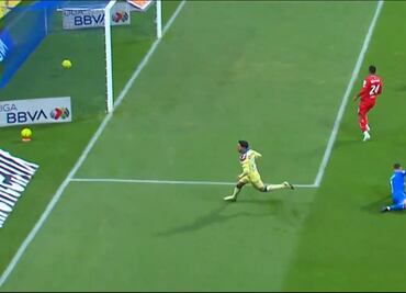 ¡América va con todo por la cima! Henry Martín y Diego Valdés se combinan para abrir el marcador para las Águilas