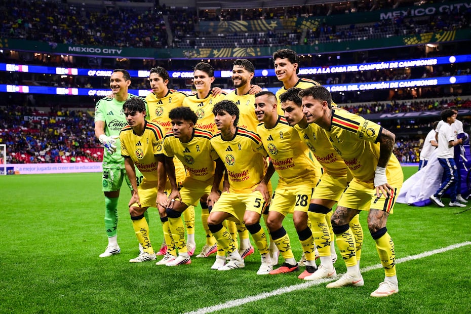 América previo al partido contra Cruz Azul de la jornada 8 de la Liga MX/ Foto: Imago7