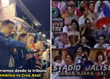 Exhiben a TUDN y David Faitelson por robar idea de José Ramón Fernández de narrar desde la tribuna