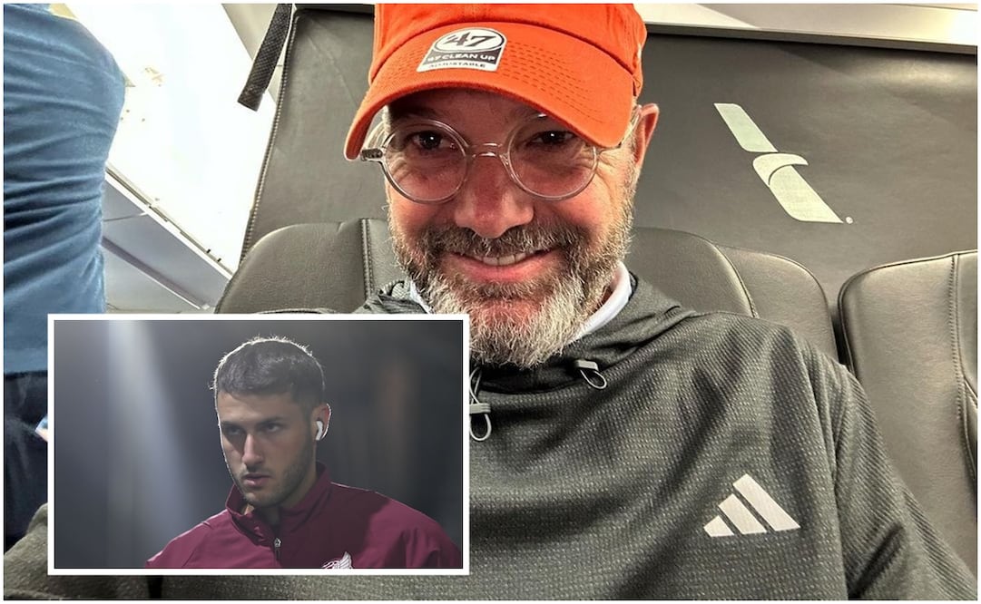 Luis García y Santiago Giménez / FOTOS: Instagram @garciaposti e Imago7